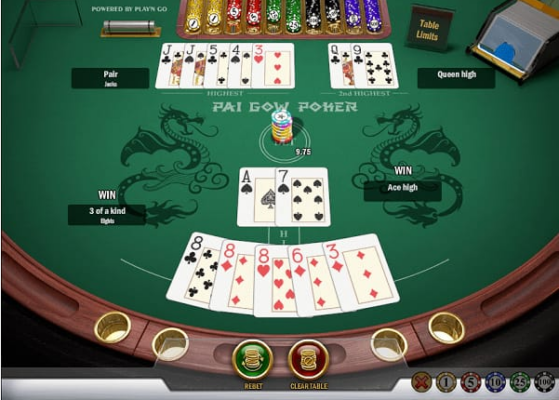Vị trí các lá bài Pai Gow Poker Vị trí các lá bài Pai Gow Poker
